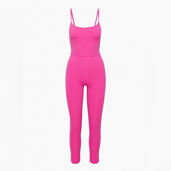 BNWT Aritzia Wilfred Free Divinity Jumpsuit in Vital Pink, Small - Picture 1 of 8